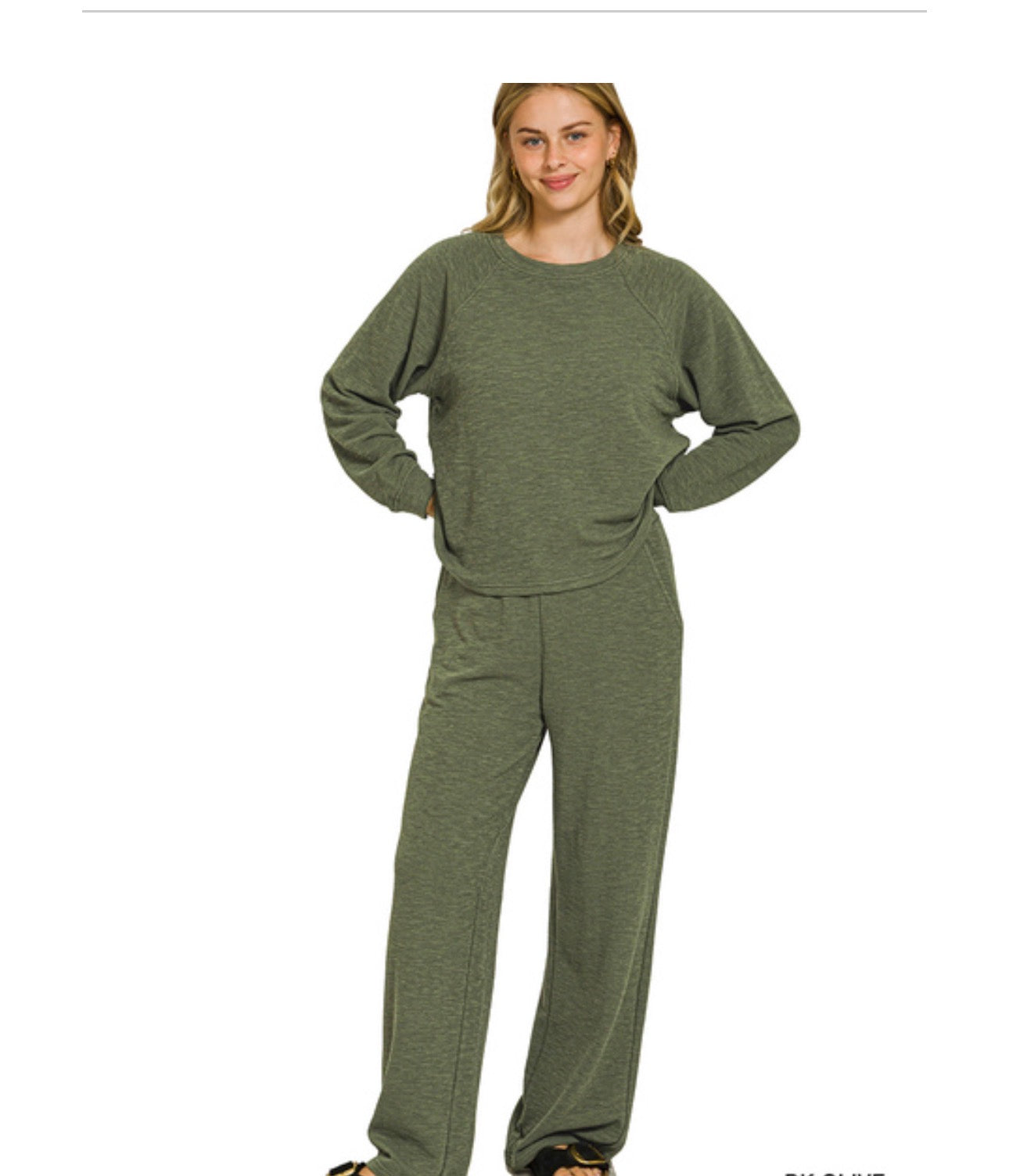 Dark Olive Green Set