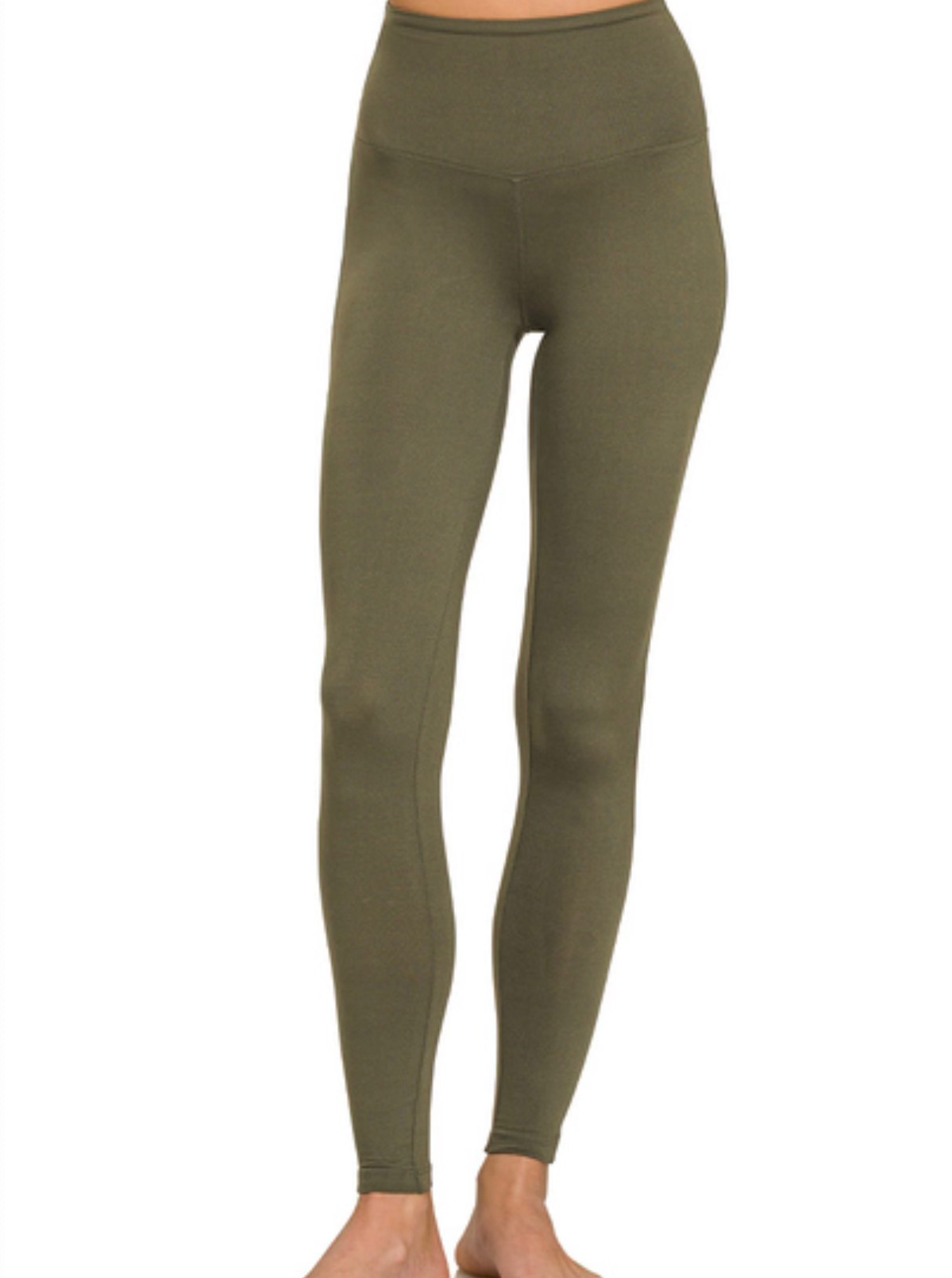 Zenana Leggings (Olive Green)
