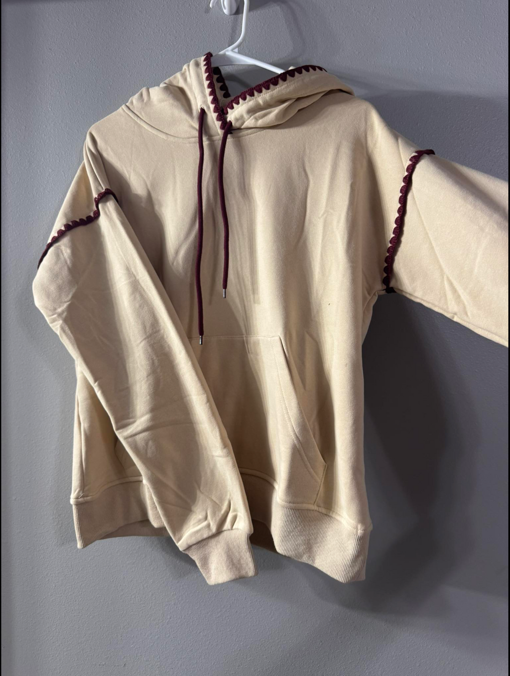 Staccato Stitched Hoodie