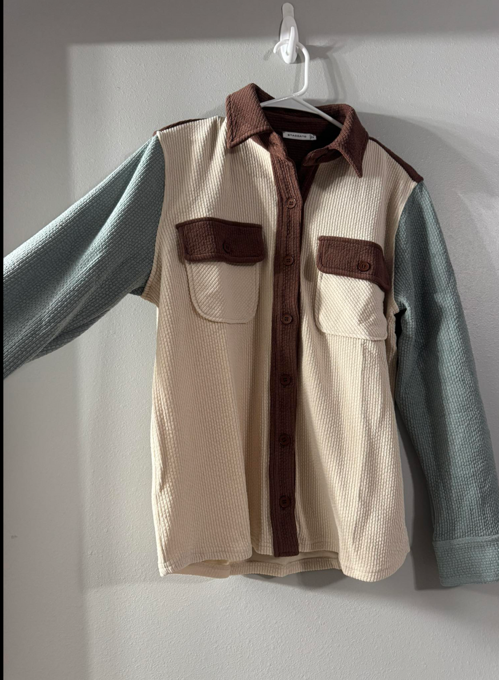 Staccato Color Block Shacket