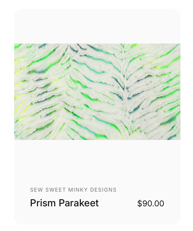 Custom Made Minky Blankets