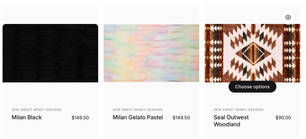 Custom Made Minky Blankets