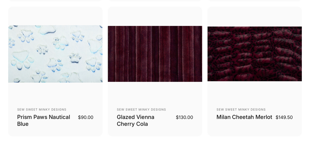 Custom Made Minky Blankets