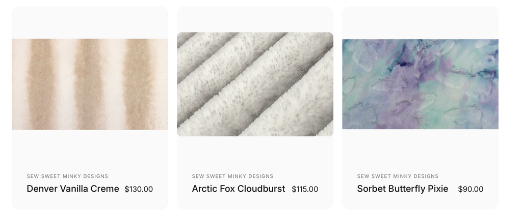 Custom Made Minky Blankets