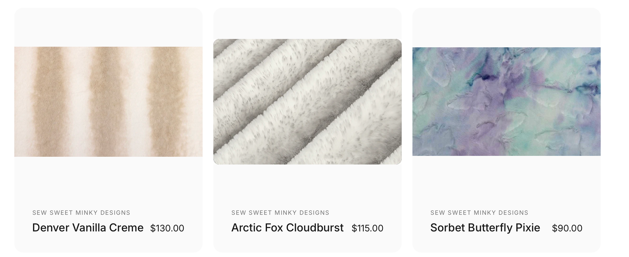 Custom Made Minky Blankets