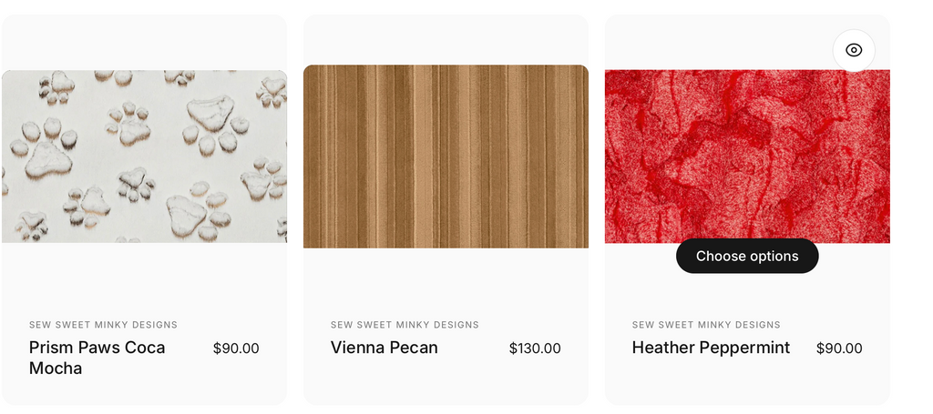 Custom Made Minky Blankets